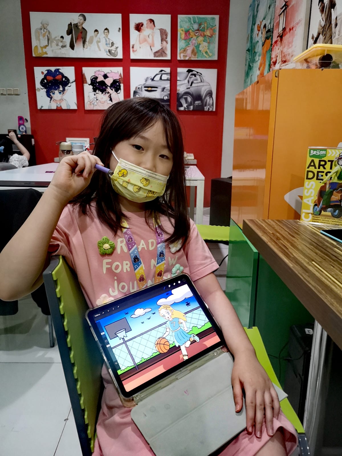 Kelas Gambar Anak Brush Studio